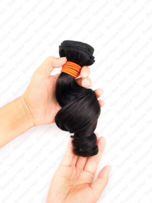 Single Donor Raw hair Loose Wave Hair Extensions