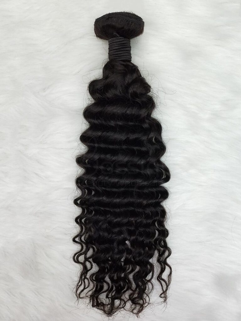 deep wave hair extensions made with Chinese hair