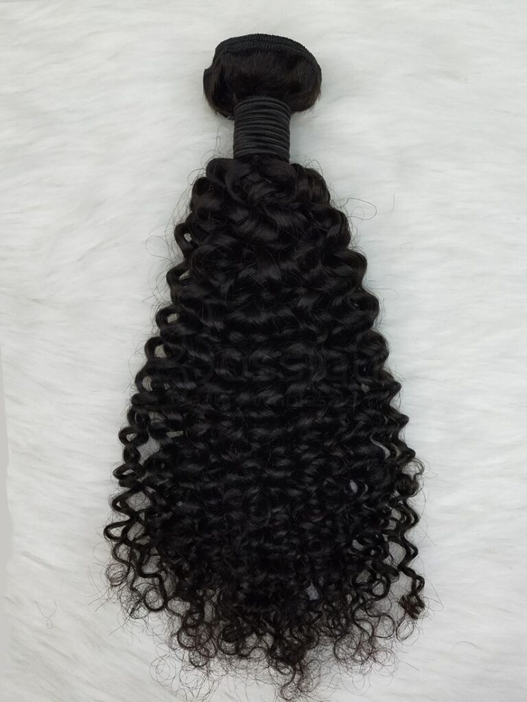 Black Line kinky Curly Hair Extensions