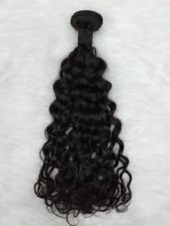 Black Line French Curly Hair Extensions