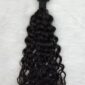 Black Line French Curly Hair Extensions - Bundle