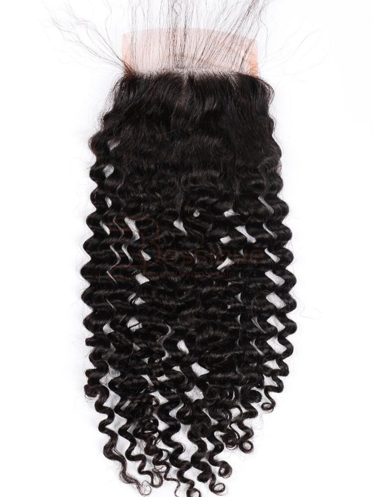 Virgin 4x4 Kinky Curly Lace Closure