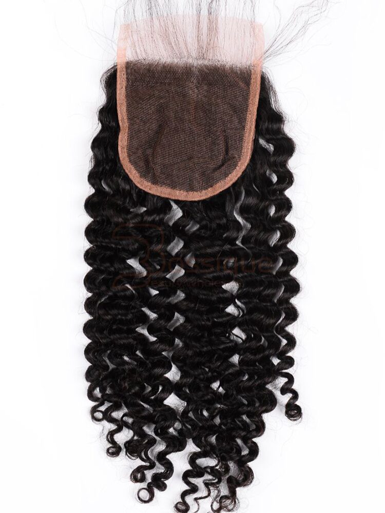 Virgin 4x4 Kinky Curly Lace Closure