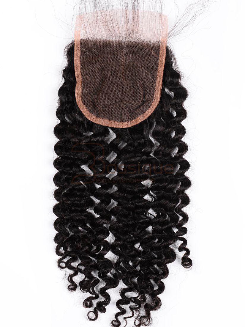 Virgin 4x4 Kinky Curly Lace Closure