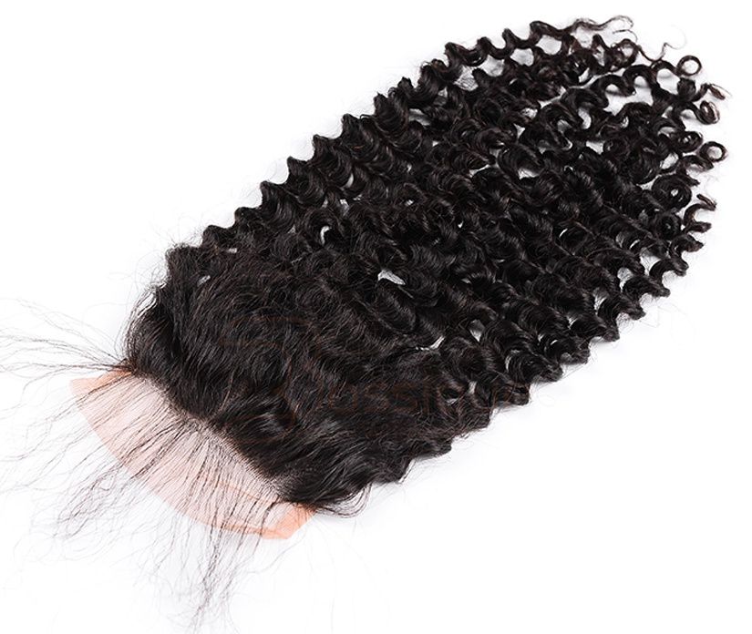 Virgin 4x4 Kinky Curly Lace Closure