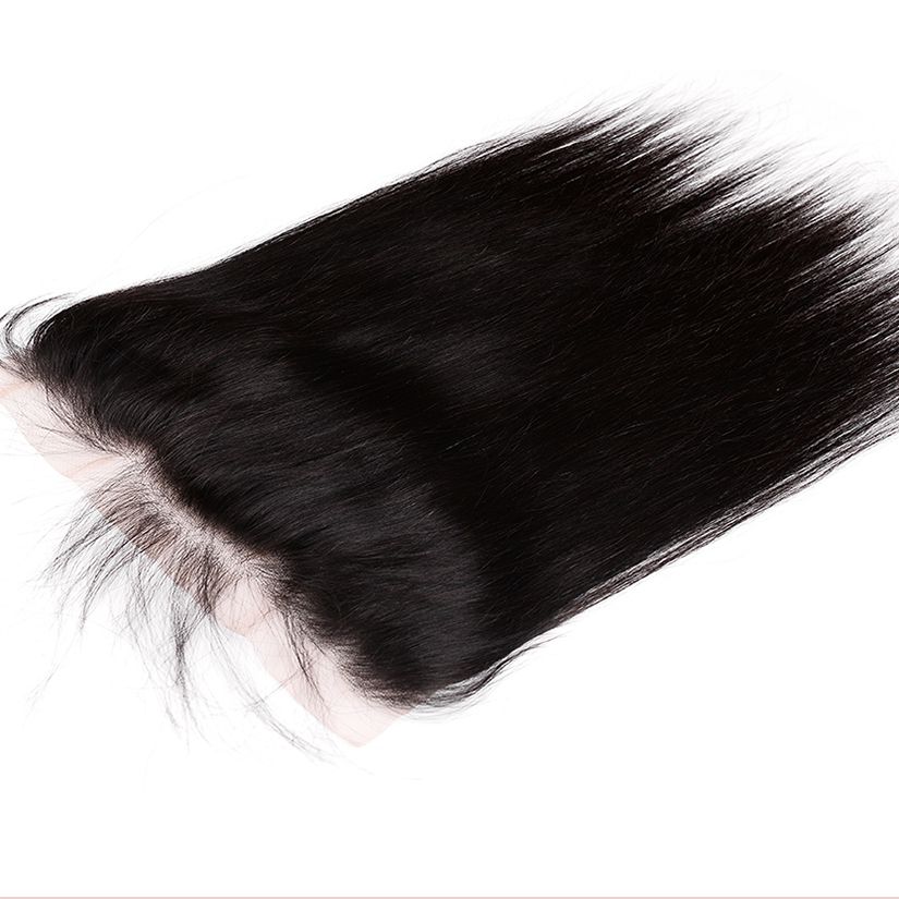 13x4 Black Line Straight Lace Frontal
