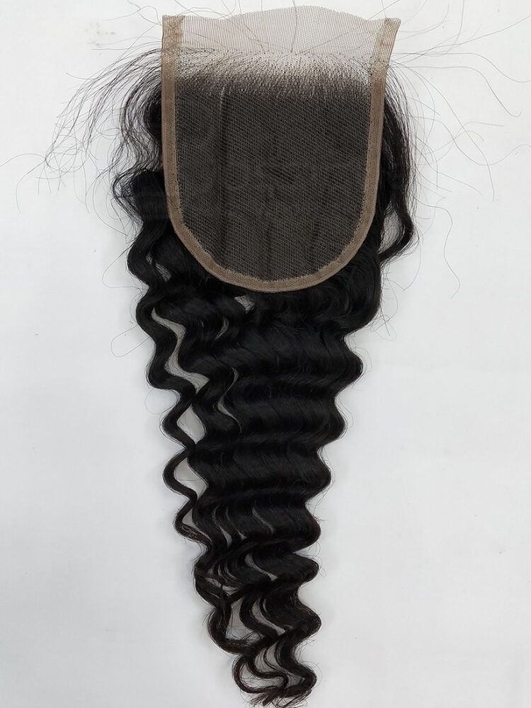 Curly Lace Closure - Orange Line Collection