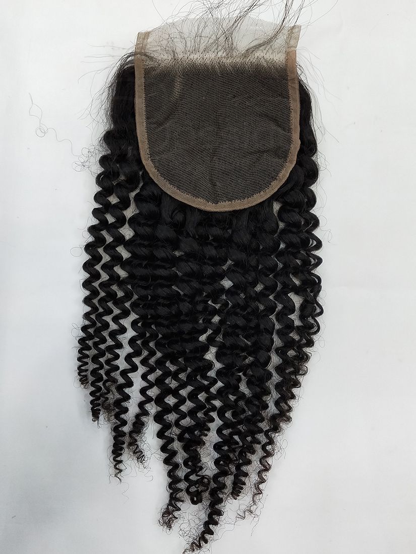 Kinky Curly Lace Closure - Orange Line Collection