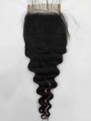 Raw 4x4 and 5x5 loose deep lace closure