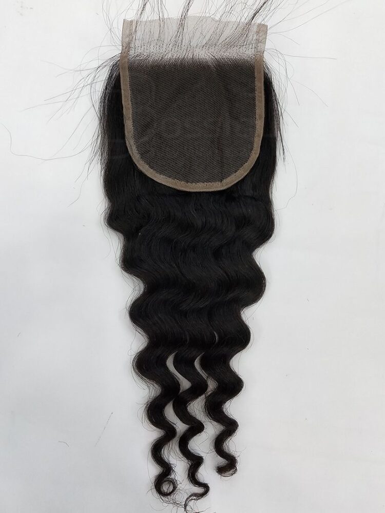 Loose Deep Lace Closure - Orange Line Collection