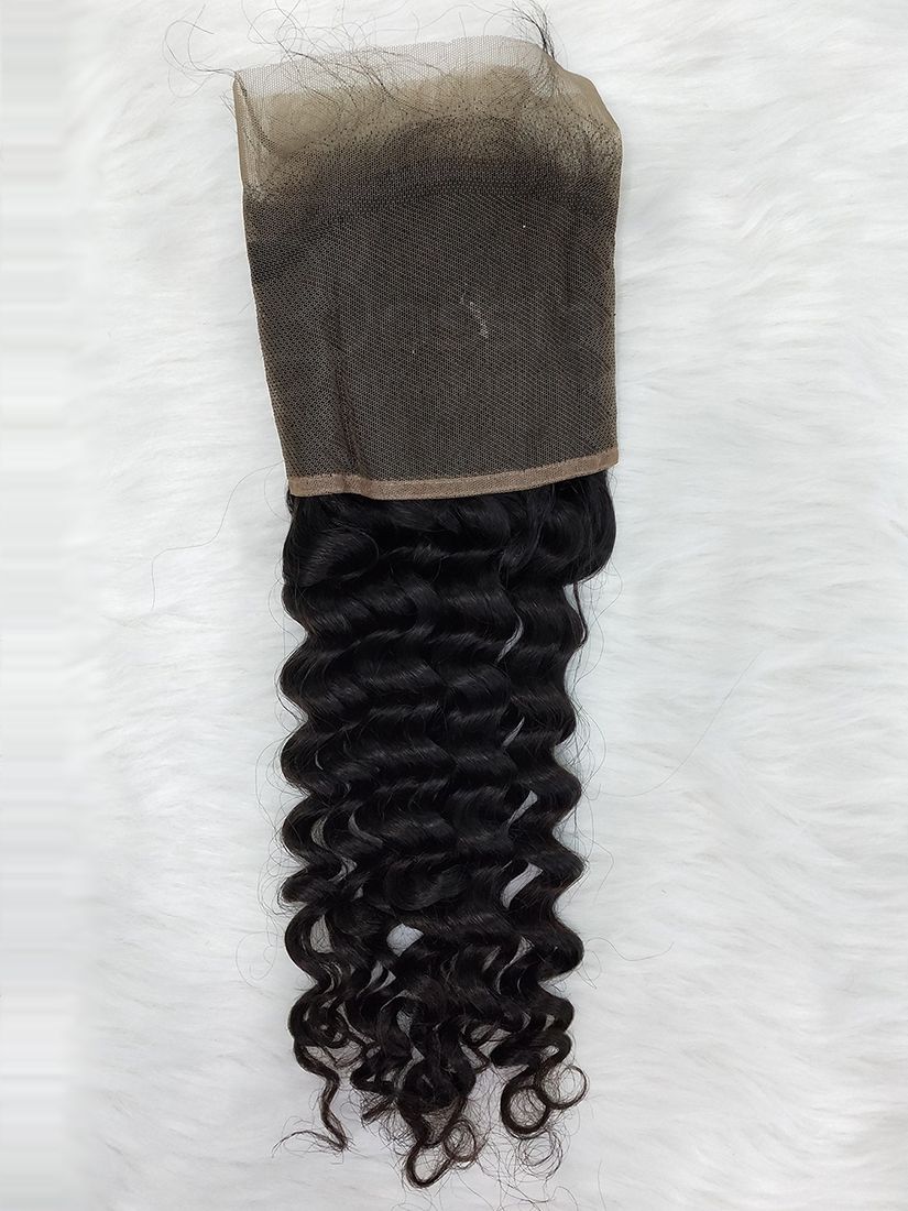 Orange Line Lace Frontal - Curly Style