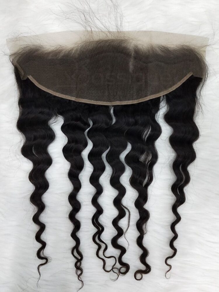Orange Line Hair Frontal - Loose Deep