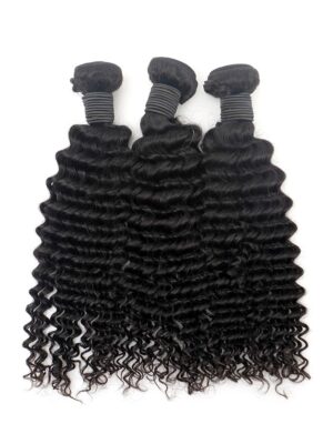 deep wave hair extensions made with Chinese hair