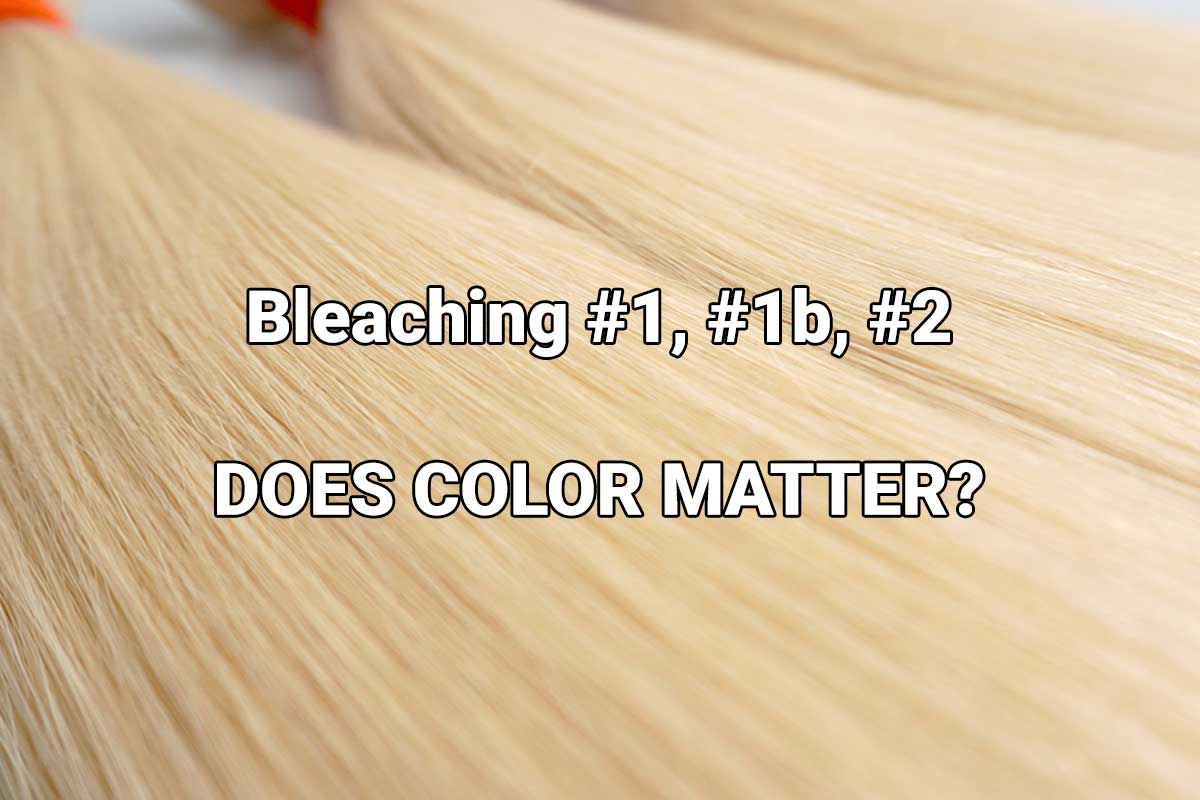Exploring Hair Bleaching: #1 vs. #2 Shades