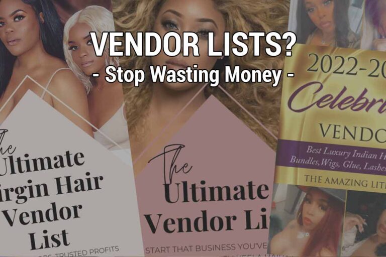 Hair Vendor Lists: Useful or a waste of money?