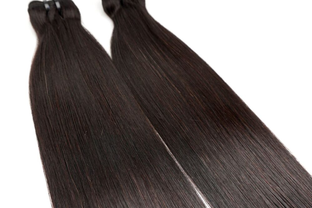 Black line Double Drawn Straight extensions