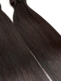 Black line Double Drawn Straight extensions