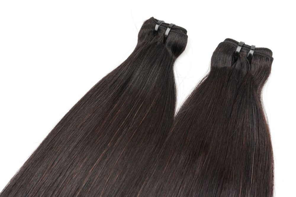 Black line Double Drawn Straight extensions