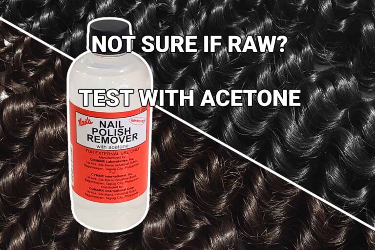 Assessing Raw Hair Quality: The Acetone Secret