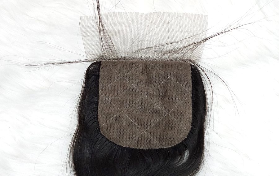 silk lace base closure