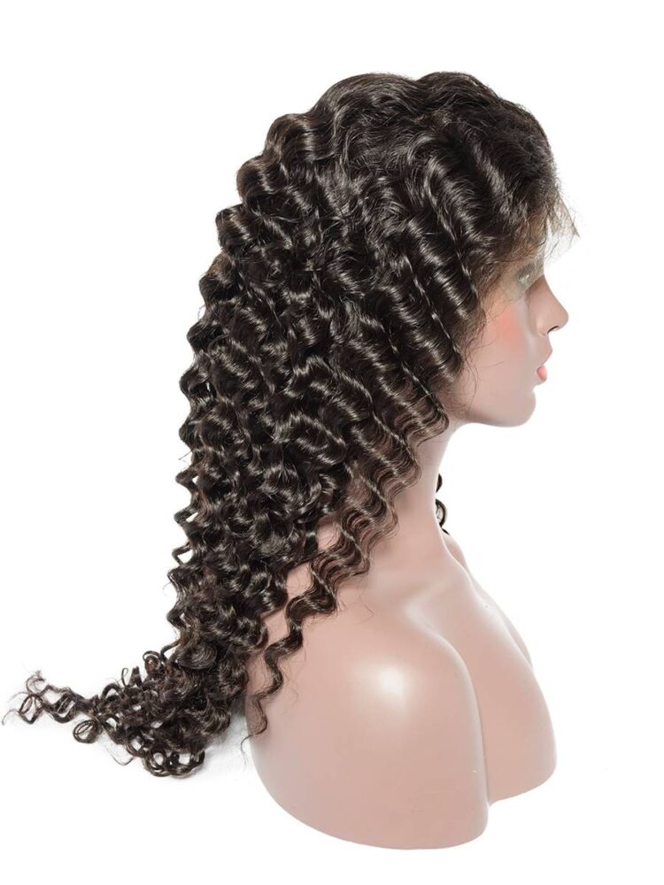 20-Inch Deep Wave Lace Front Wig