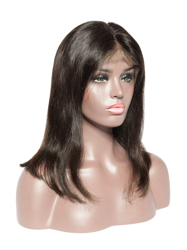 High-Quality Straight Lace Front Wig