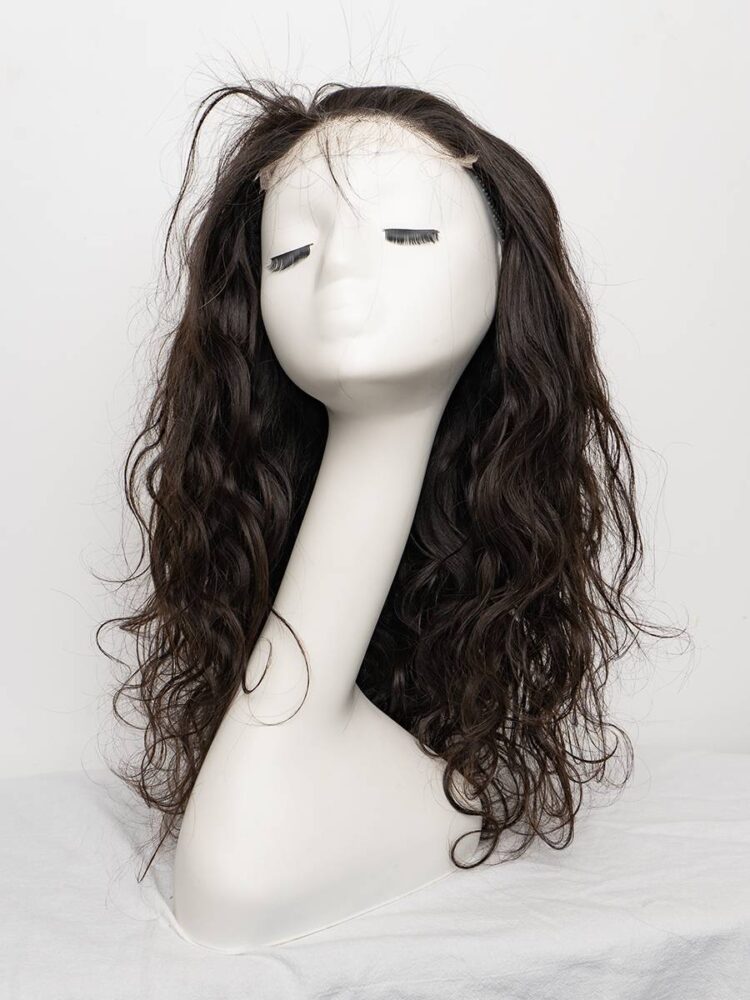 A body wave wig with 5x5 lace closure from the Orange Line collection