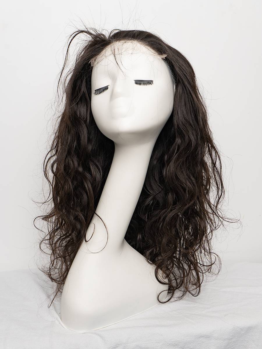 A body wave wig with 5x5 lace closure from the Orange Line collection