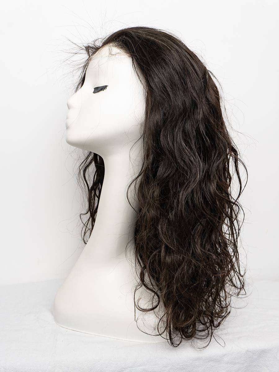 Transparent lace body wave wig from the Orange Line collection