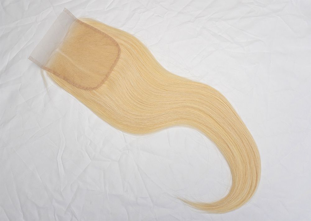 Blonde 613 Closure 5x5: Elegant and Versatile Hair Accessory