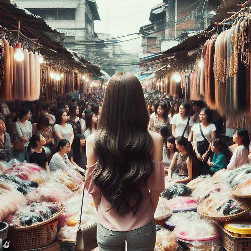 Strategies for increasing visibility when selling hair products.