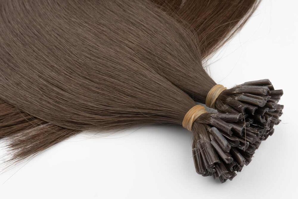 Dark Brown U-Tip Hair Extensions