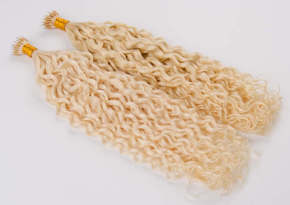 Blonde hair extensions impacted by Trump tariffs on Chinese hair imports